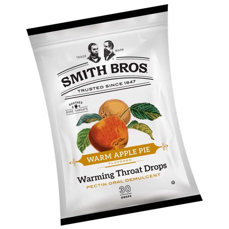 Smith Brothers Warm Apple Pie Cough Drops Bags