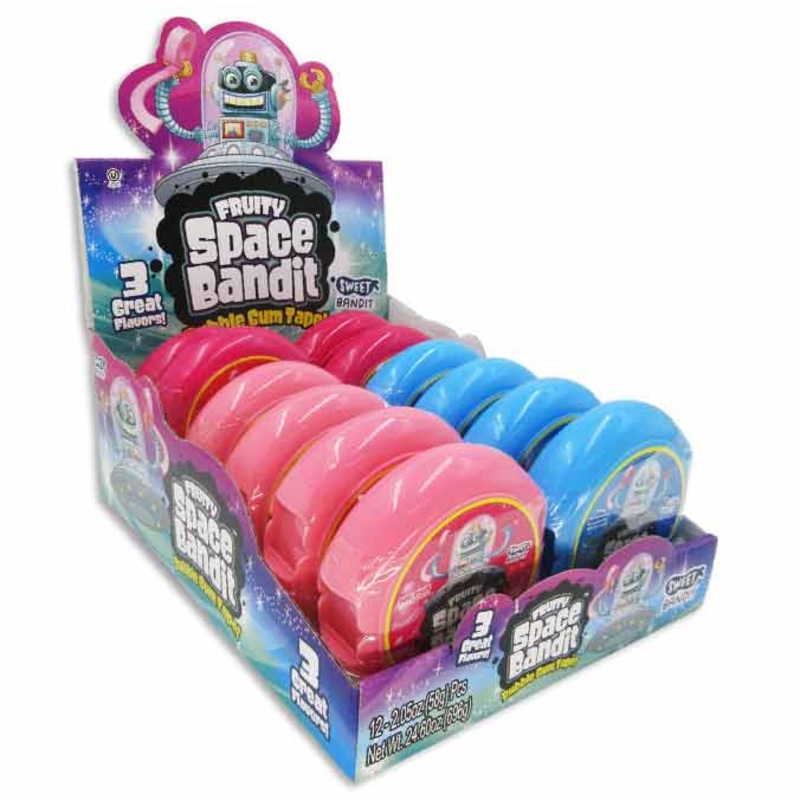 Sweet Bandit Fruity Space Bandit Bubble Gum Tape 2.05 oz.