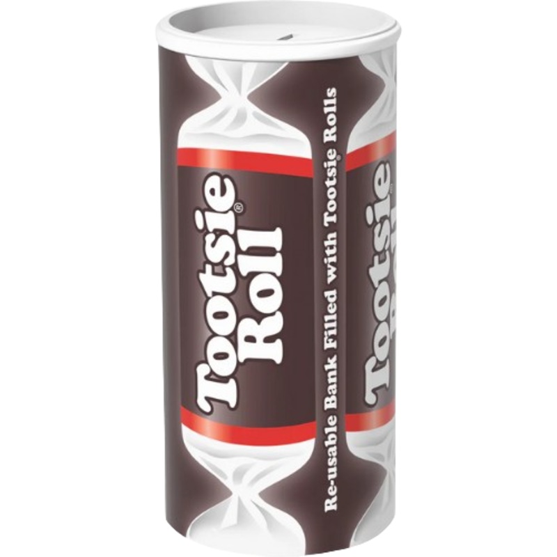 Tootsie Roll Original Bank 5.7 oz.
