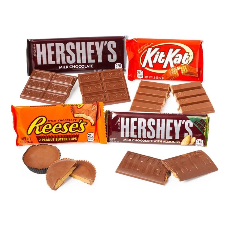 Hershey’s Candy Bars: 30-Piece Variety Pack