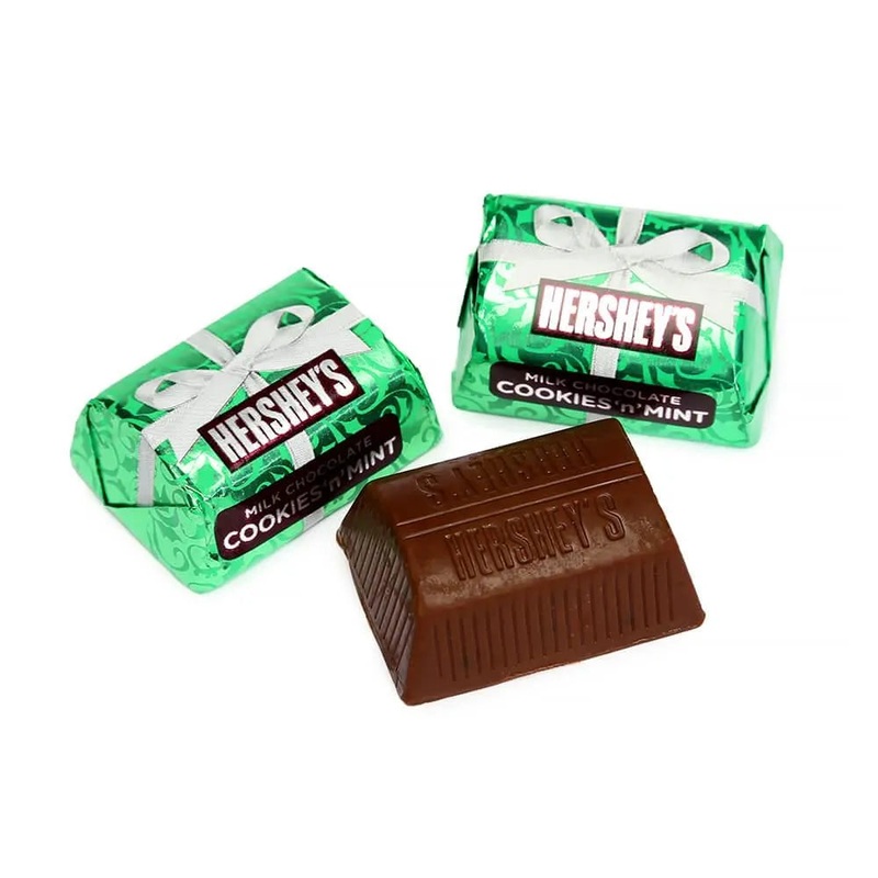 Hershey’s Milk Chocolate Christmas Cookies n Mint Nuggets: 10-Ounce Bag