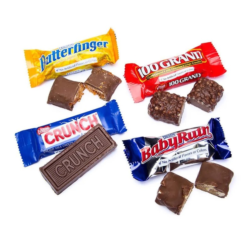 Nestle Fun Size Candy Bars Assortment: 80-Piece Bag
