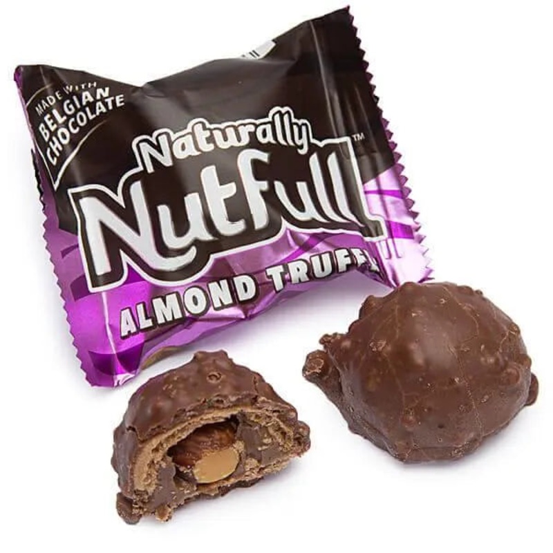 Nutfull Chocolate Truffles – Almond: 36-Piece Box