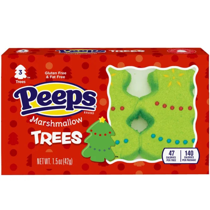 Peeps Marshmallow Trees: 24-Piece Case