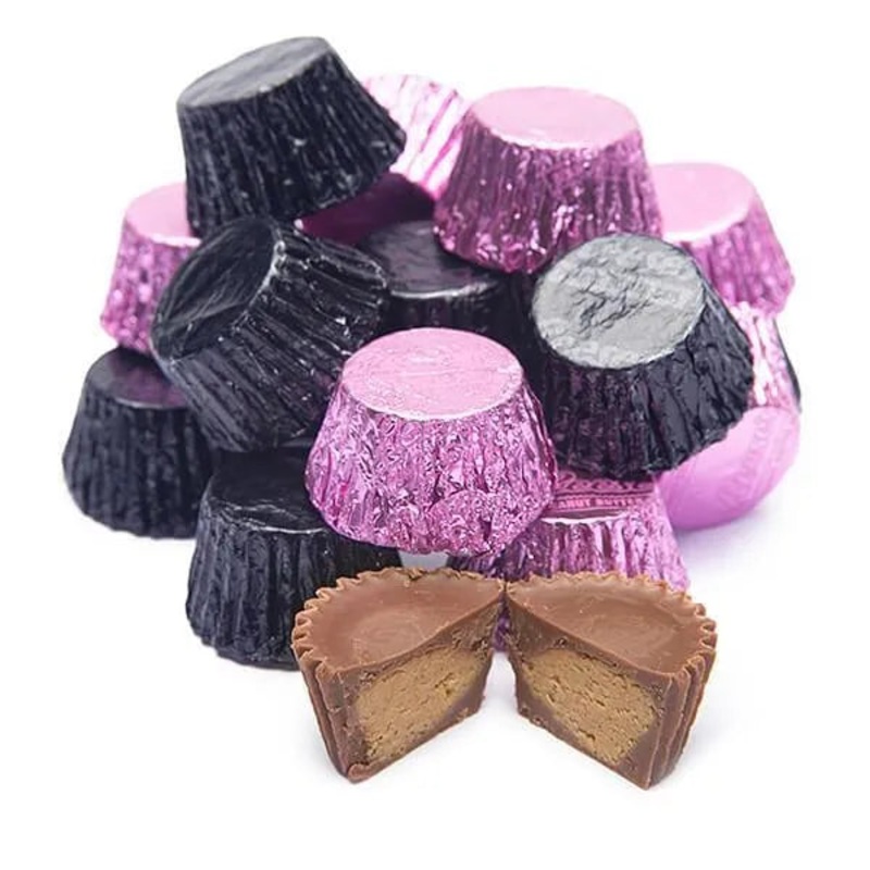 Reeses Peanut Butter Cups Color Combo – Pink and Black: 400-Piece Box
