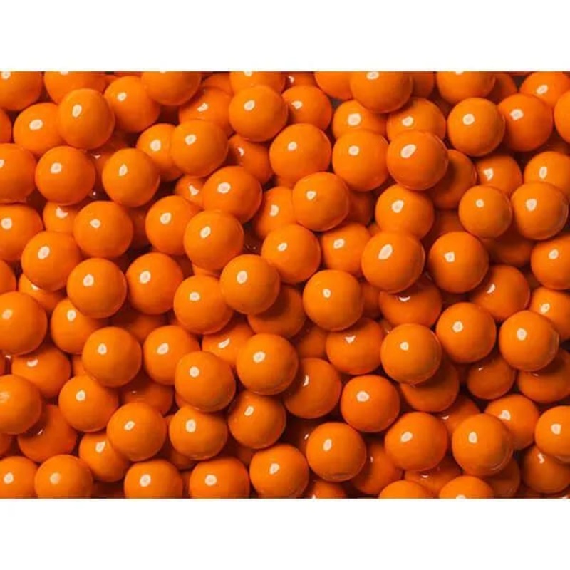 Sixlets Mini Milk Chocolate Balls – Orange: 2LB Bag