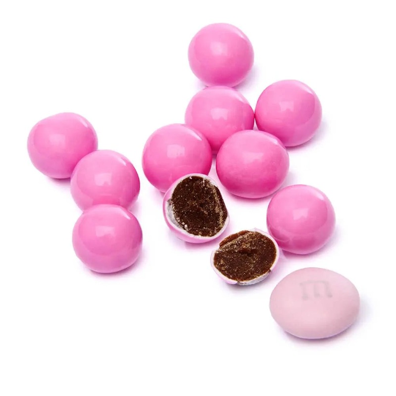 Sixlets Mini Milk Chocolate Balls – Pastel Pink: 2LB Bag