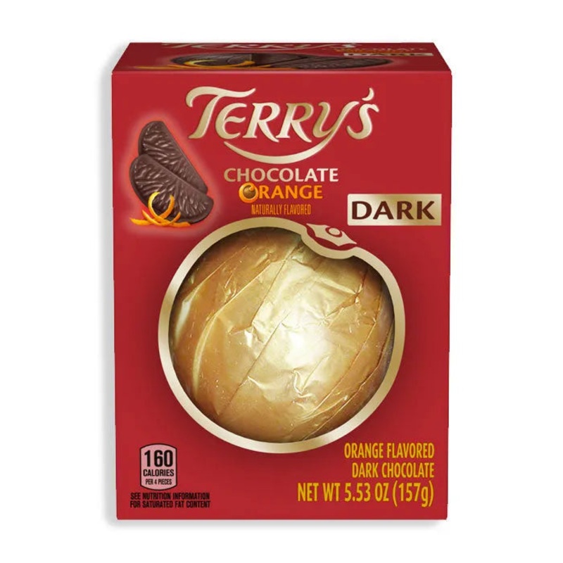 Terry’s Dark Chocolate Orange Ball Gift Box: 12-Piece Case