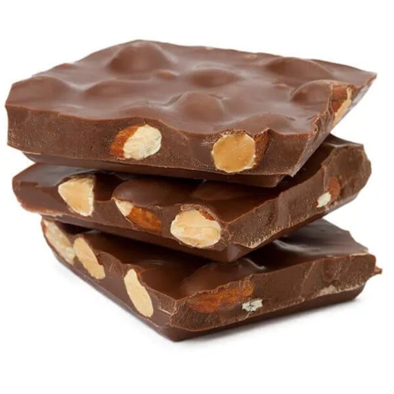 Asher’s Milk Chocolate Almond Bark: 6LB Box