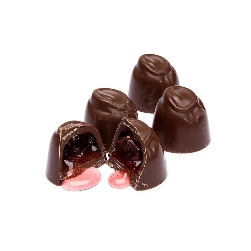 Asher’s Milk Chocolate Cherry Cordials Candy: 6LB Box