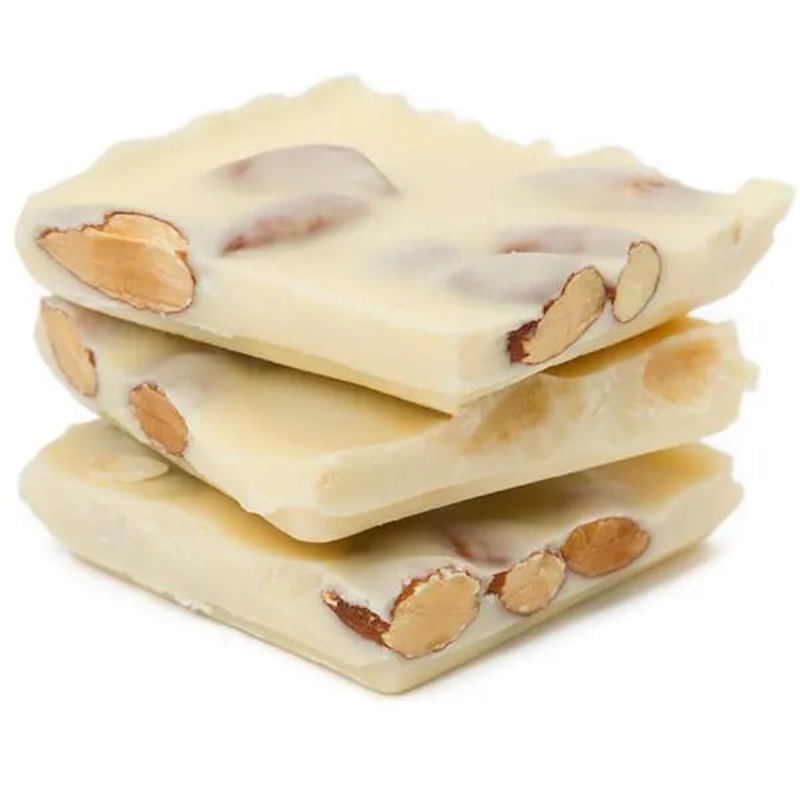 Asher’s Sugar Free White Chocolate Almond Bark: 6LB Box