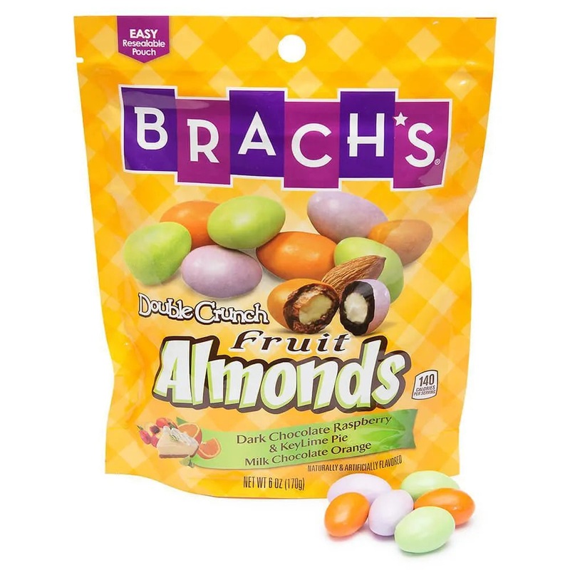 Brach’s Double Crunch Fruit Almonds Candy: 6-Ounce Bag