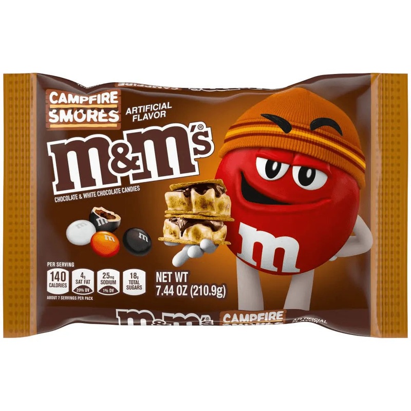 Campfire Smores M&Ms: 7.4 Ounce Bag
