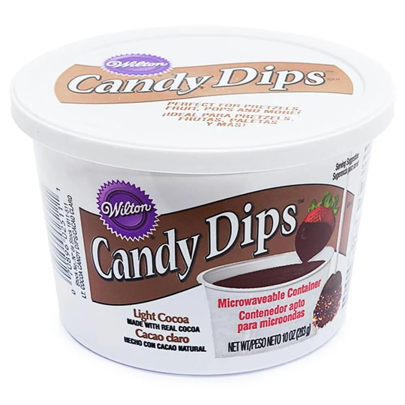 Candy Dips – Light Cocoa: 10-Ounce Tub