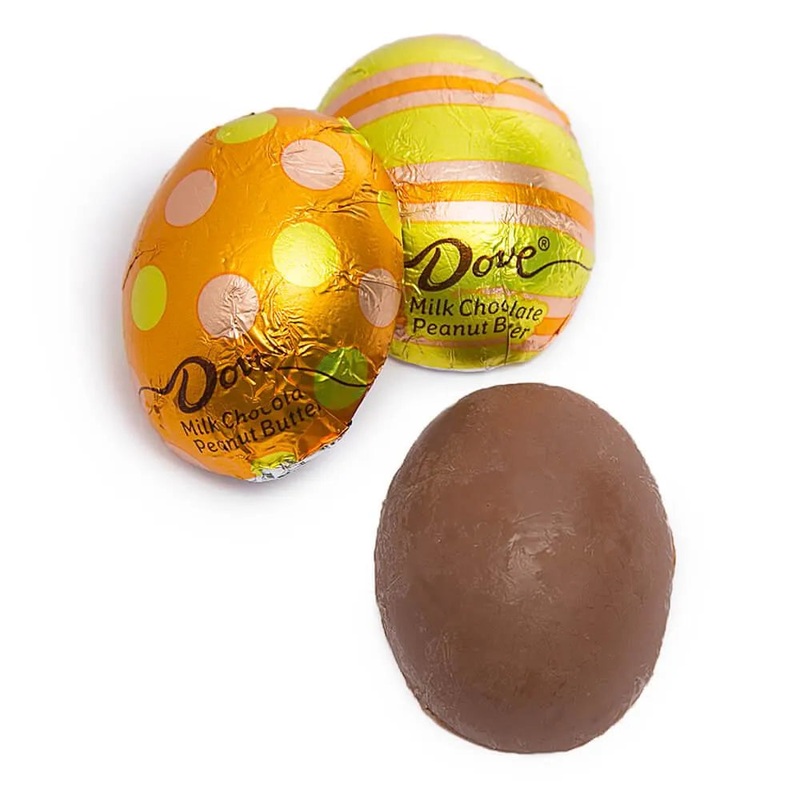 Dove Milk Chocolate Peanut Butter Easter Eggs: 15-Piece Bag