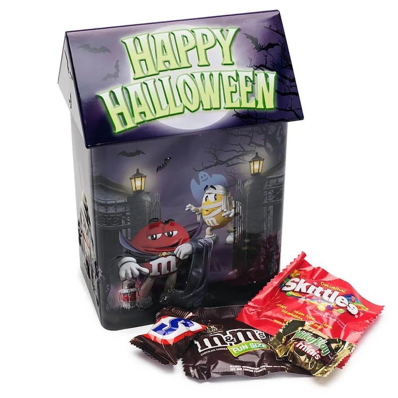 Glow in the Dark M&M’s – Snickers – Skittles – Milky Way Candy Assortment Tin