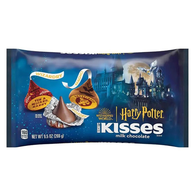 Hershey’s Kisses Milk Chocolates with Harry Potter Foils: 9.5-Ounce Bag