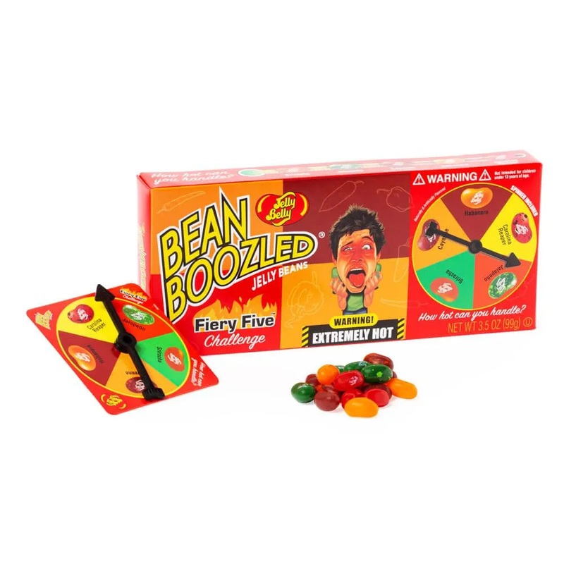 Jelly Belly Bean Boozled Fiery Five Spinner Gift Box