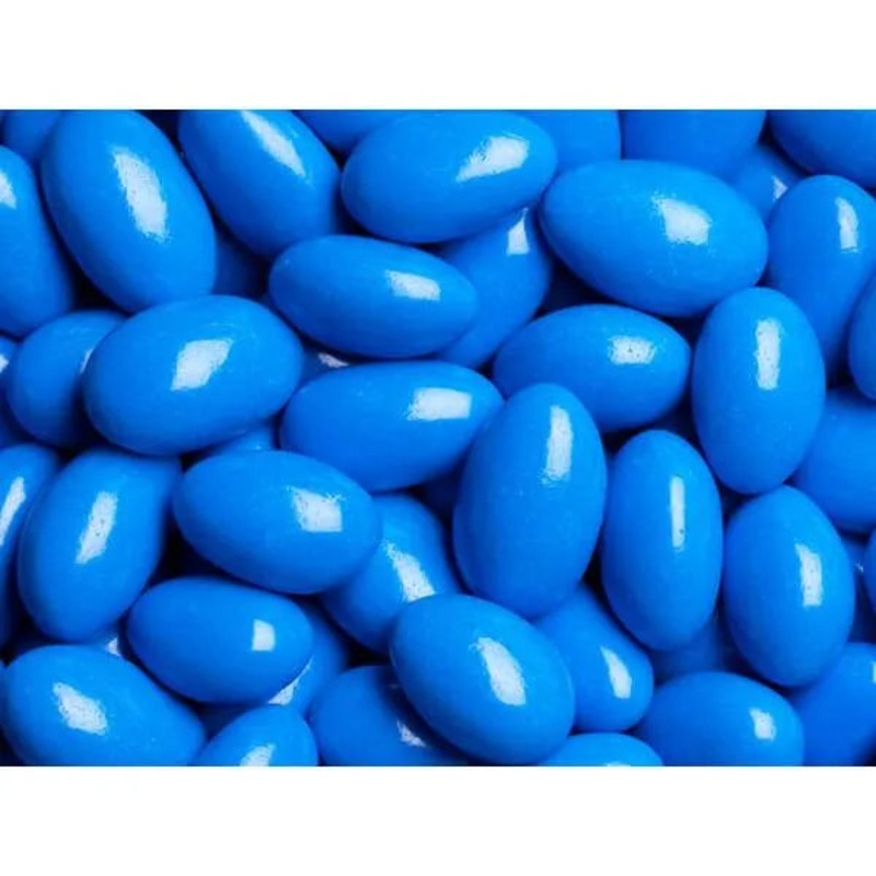 Koppers Chocolate Jordan Almonds – Azure Blue: 5LB Bag