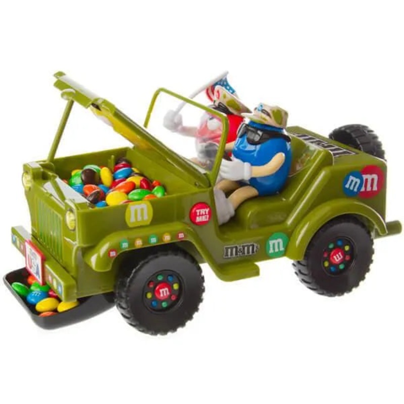 M&M’s Candy Military Jeep Toy