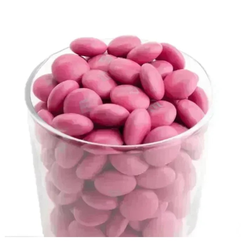 M&M’s Milk Chocolate Candy – Dark Pink: 2LB Bag