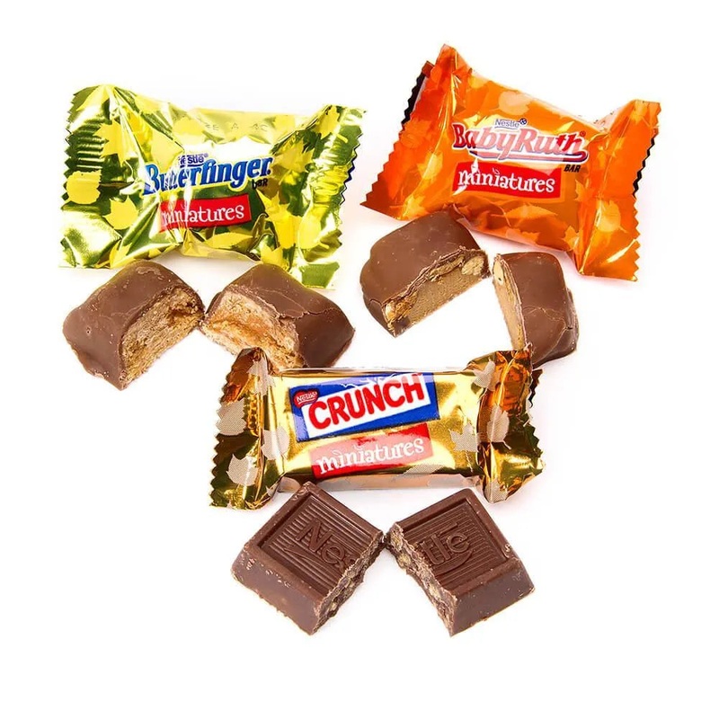 Nestle Assorted Chocolate Minis – Autumn: 50-Piece Bag