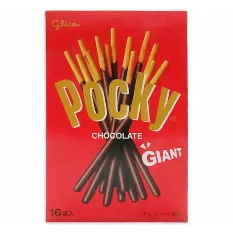Pocky – Giant Chocolate Covered Biscuit Sticks Packs: 10-Piece Box
