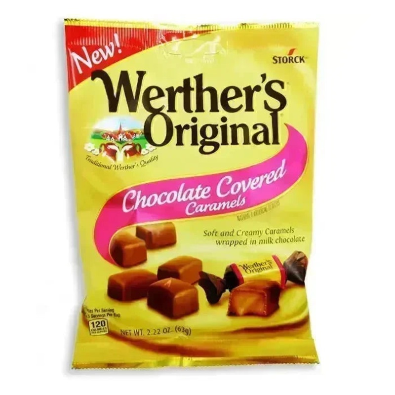 Werther’s Original Chocolate Covered Caramels: 1.5LB Box