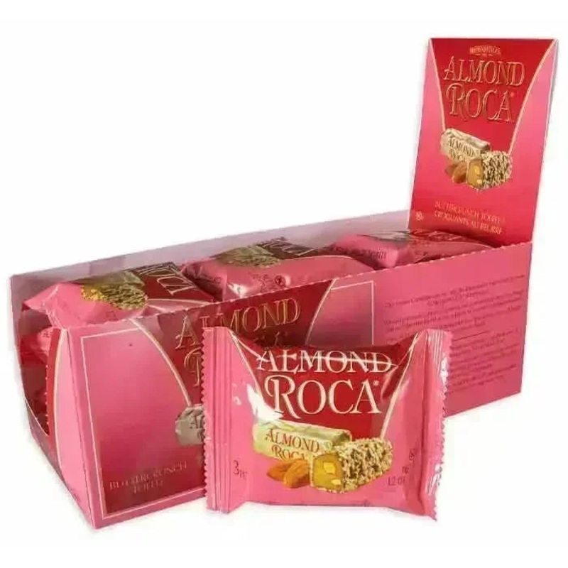 Almond Roca Buttercrunch Toffee Candy: 12-Piece Box