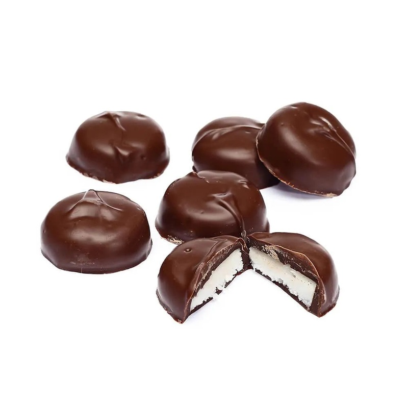Asher’s Chocolate Double Dipped Mint Patties: 6LB Box