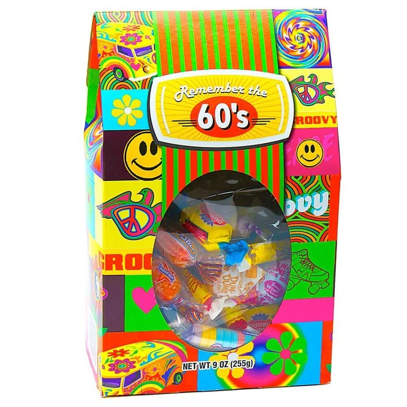 Classic Nostalgic Candy Gift Tote: 1960’s