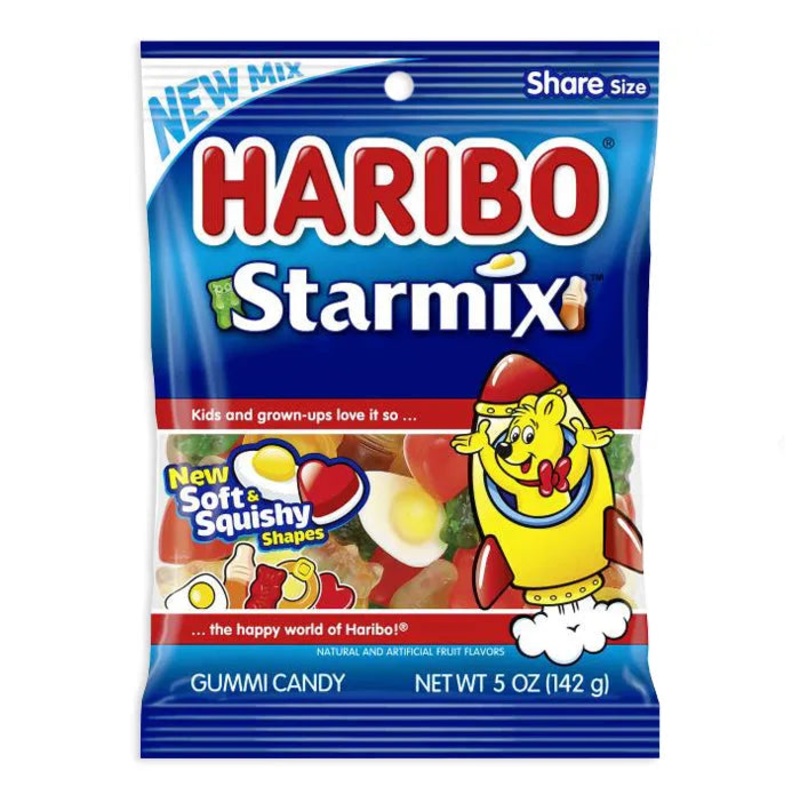Haribo Gummy Starmix Candy: 3.75LB Box