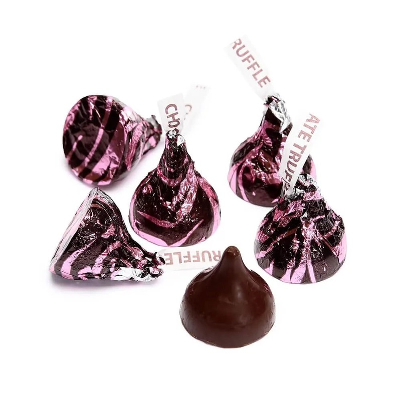 Hershey’s Kisses Chocolate Truffle Candy: 60-Piece Bag