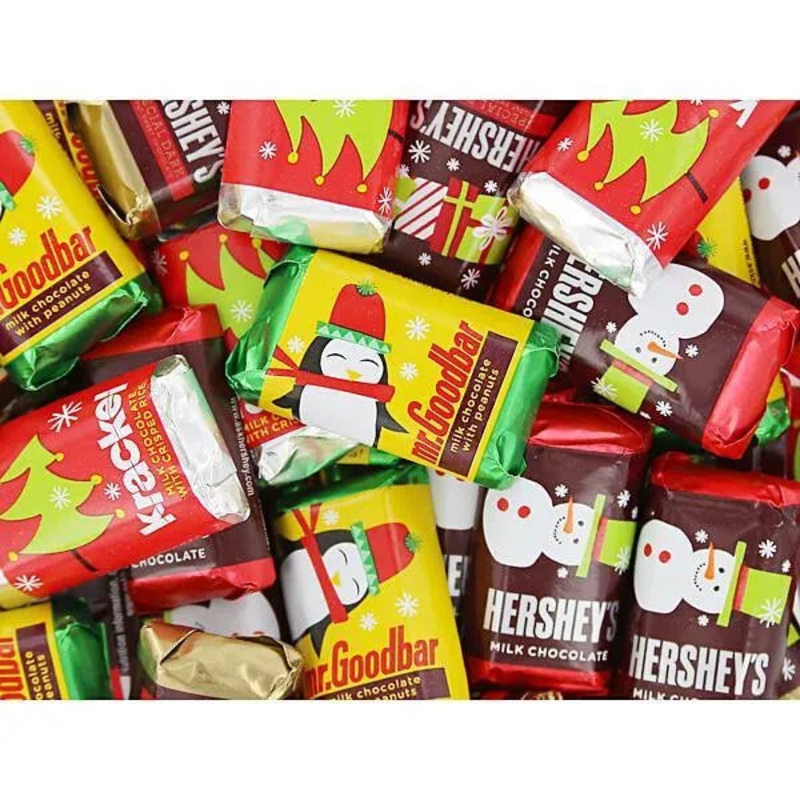 Hershey’s Miniatures Christmas Assortment: 100-Piece Bag