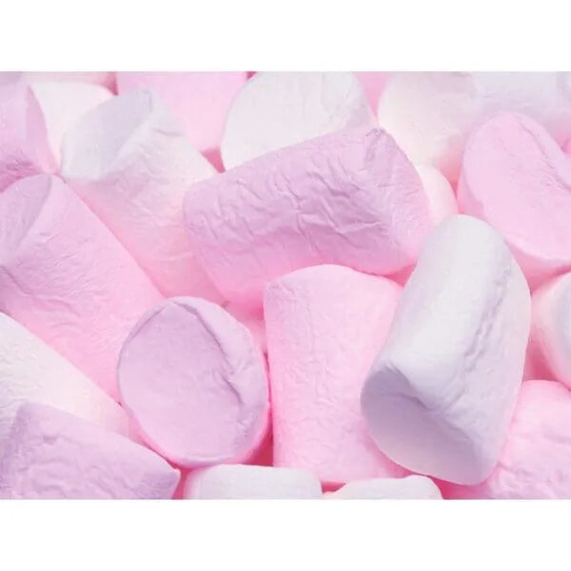 Lieber’s Pink and White Marshmallows: 5-Ounce Bag