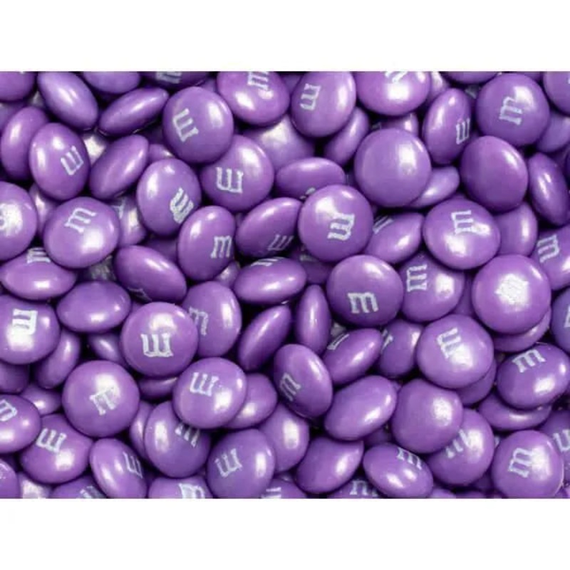 M&M’s Milk Chocolate Candy – Purple: 10LB Bag