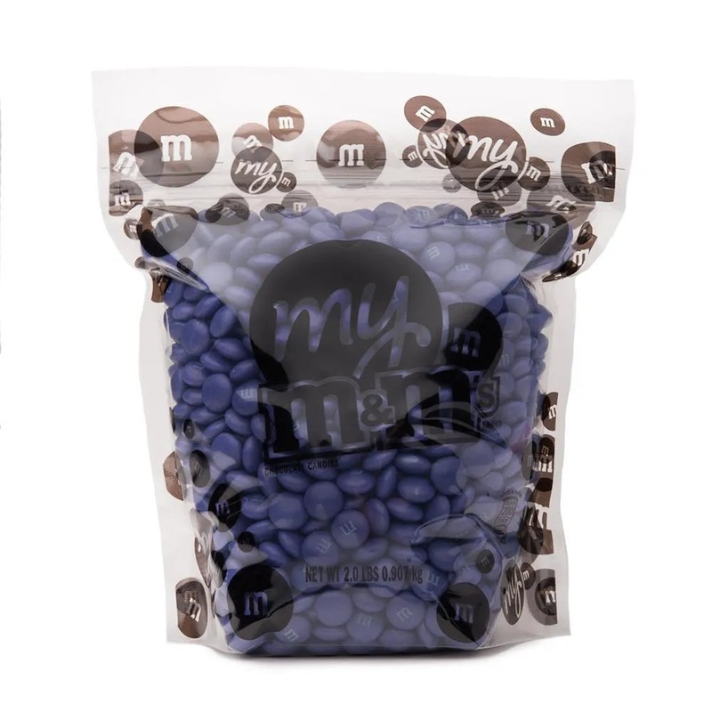 M&M’s Milk Chocolate Candy – Purple: 2LB Bag