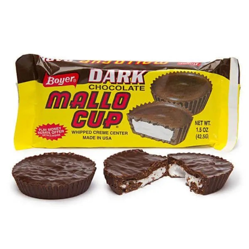 Mallo Cups – Dark Chocolate: 24-Piece Box