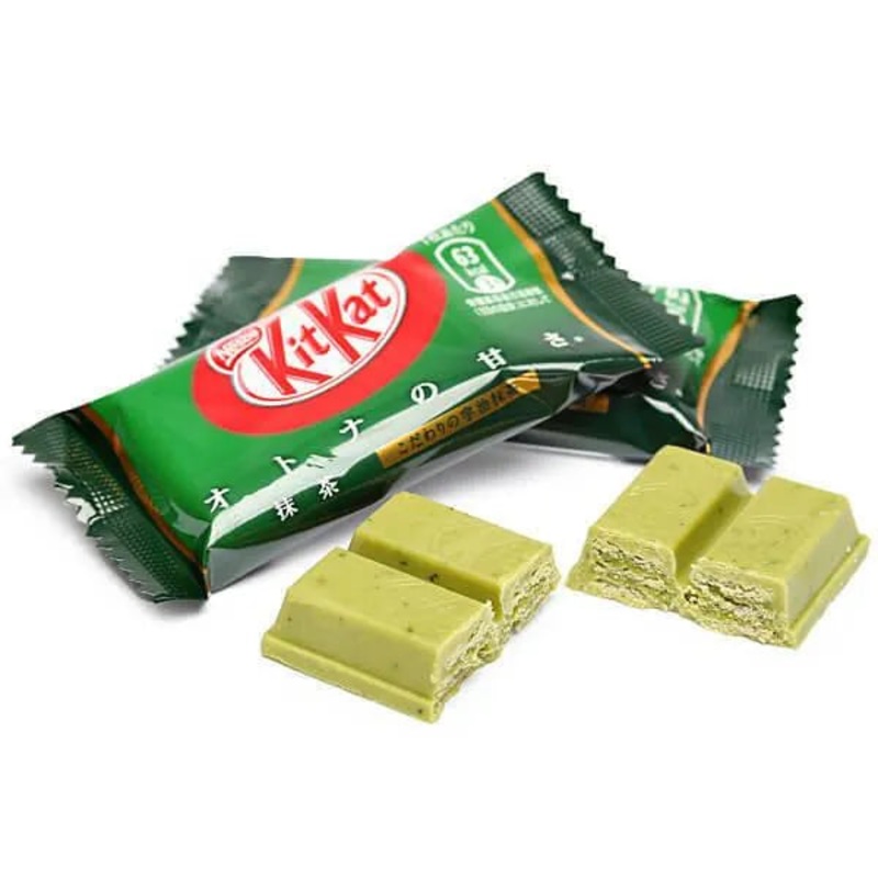 Nestle Kit Kat Snack Size Packs – Green Tea: 12-Piece Bag
