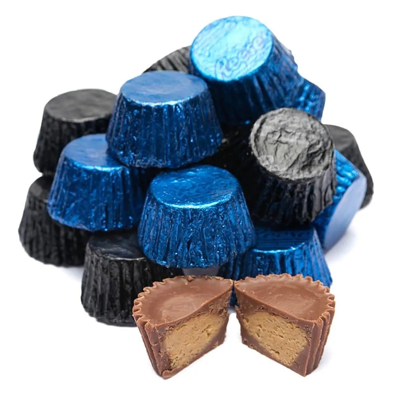 Reeses Peanut Butter Cups Color Combo – Dark Blue and Black: 400-Piece Box