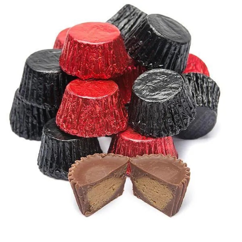 Reeses Peanut Butter Cups Color Combo – Red and Black: 400-Piece Box