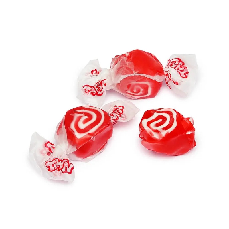 Salt Water Taffy – Red Licorice Swirl: 2.5LB Bag