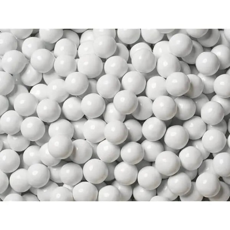 Sixlets Mini Milk Chocolate Balls – White: 2LB Bag