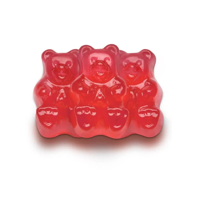 Albanese Strawberry Gummy Bears: 5LB Bag