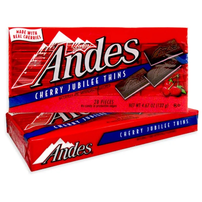 Andes Mints Cherry Jubilee Chocolate Trays: 12-Piece Case