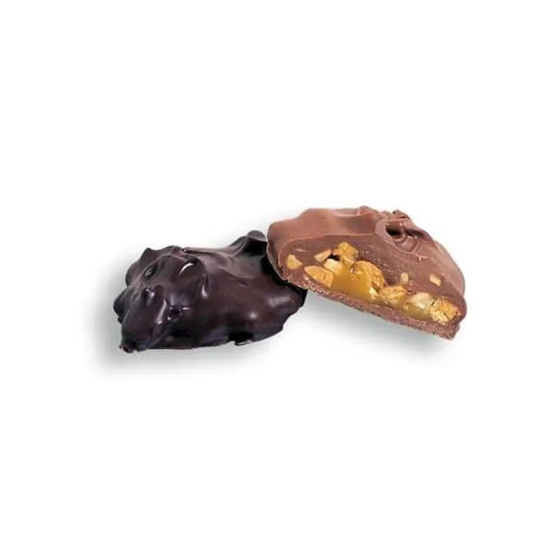 Asher’s Sugar Free Cashew Caramel Patties – Dark Chocolate: 6LB Box