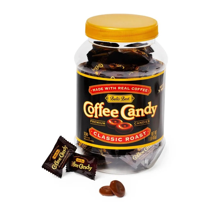 Bali’s Best Coffee Candy – Classic Roast: 130-Piece Jar