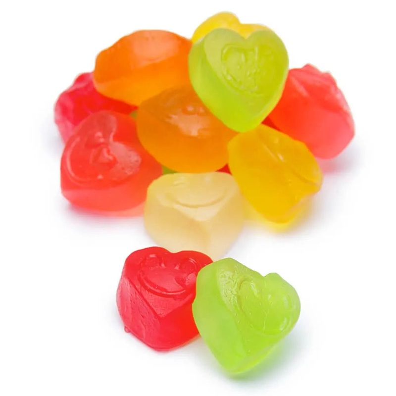 Brach’s Emoticon Gummy Hearts: 8-Ounce Bag