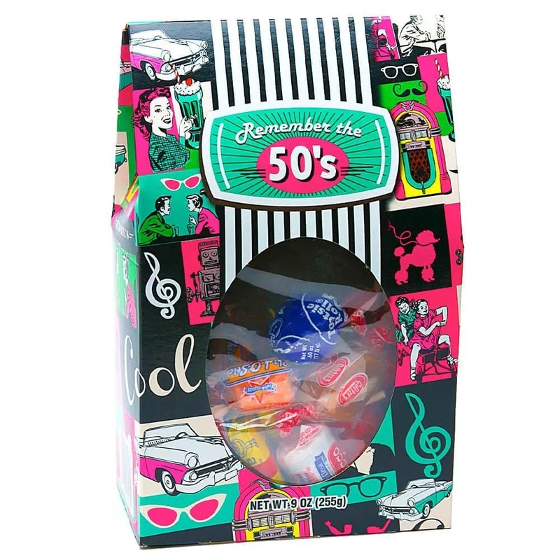 Classic Nostalgic Candy Gift Tote: 1950’s