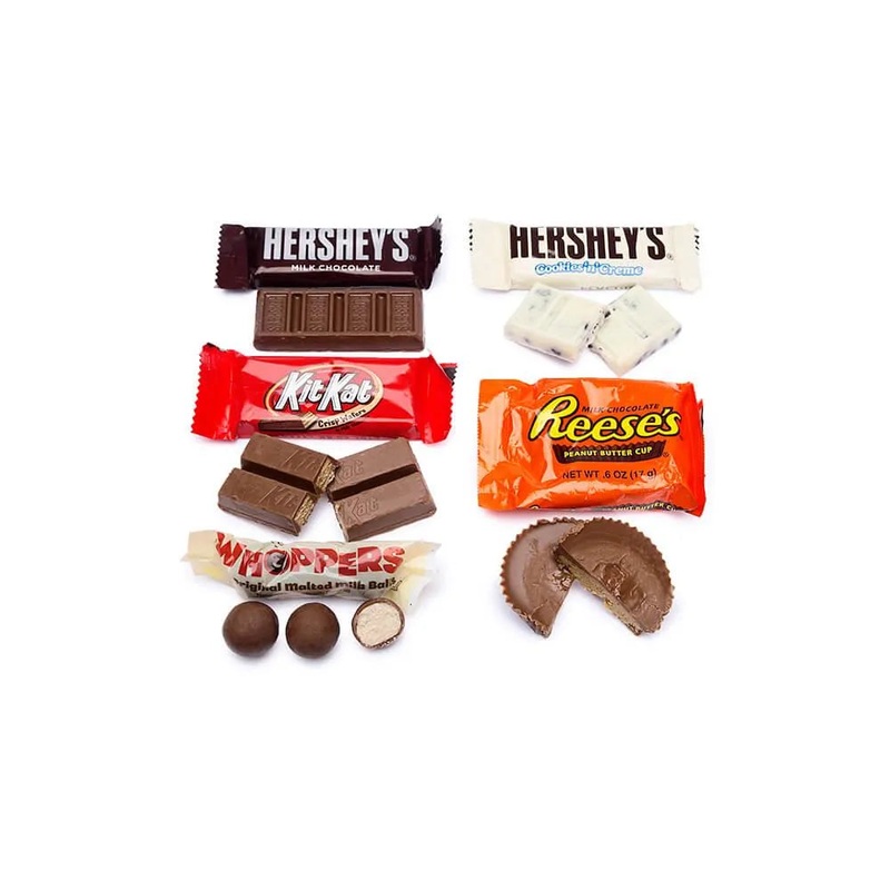 Hershey’s Factory Favorites Snack Size Candy Bars: 155-Piece Bag
